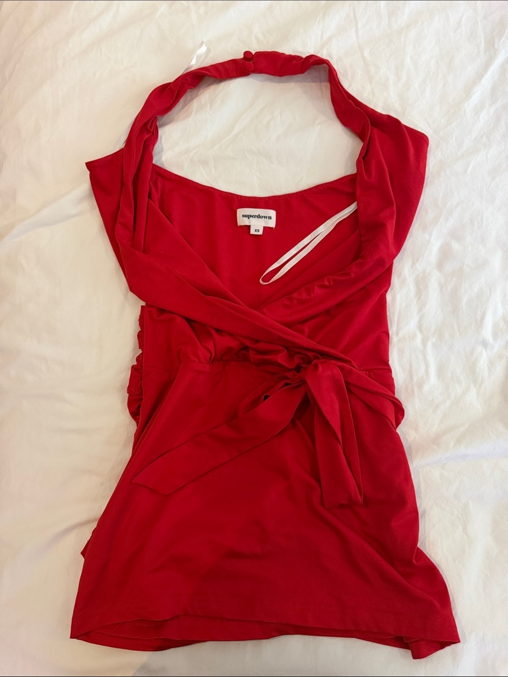 Chloe Mini Halter Dress Superdown